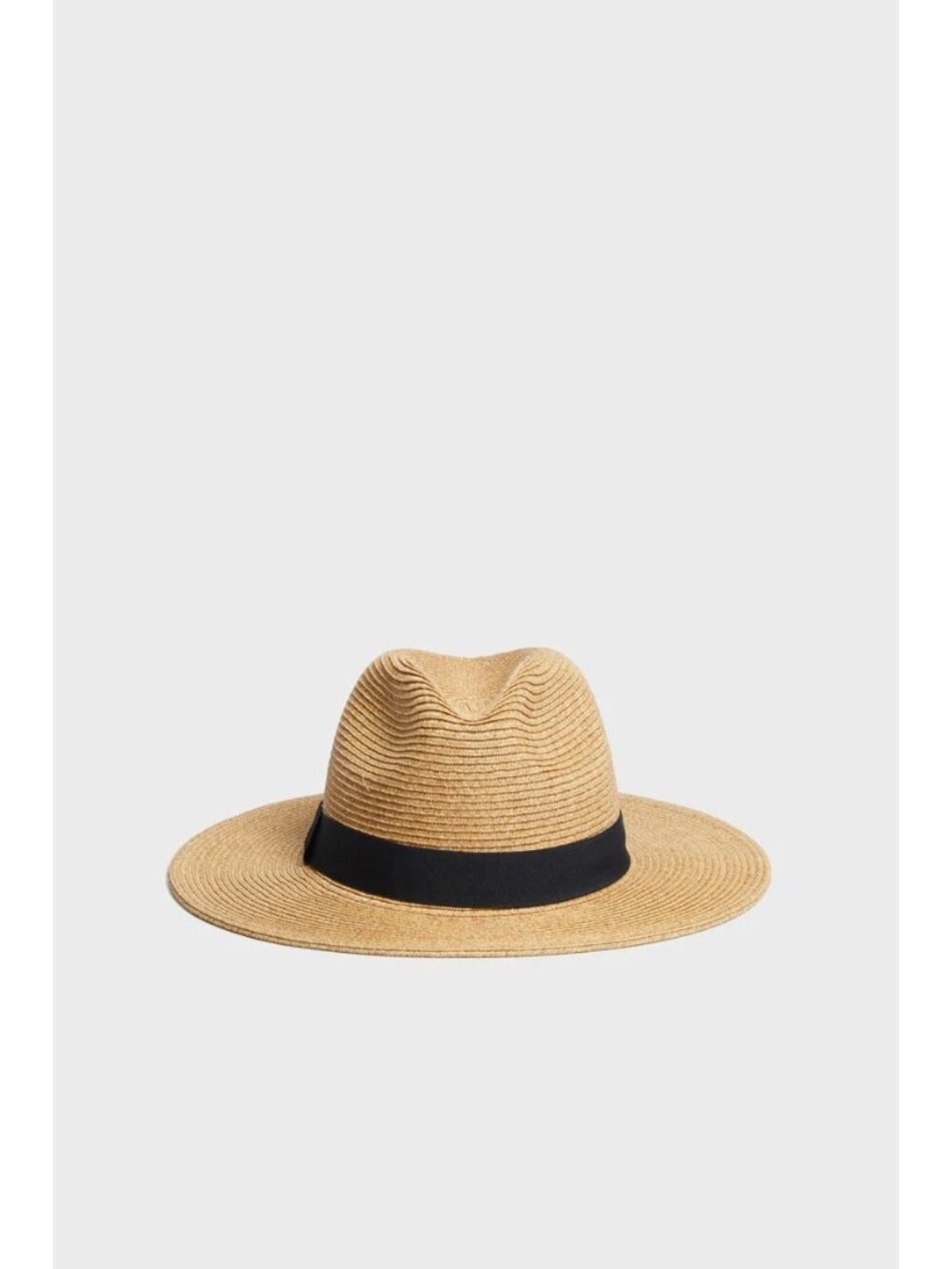 Toucan Hats Exclusive Ivory Wide Brim Sun Hat in Black New Womens Beach Garden